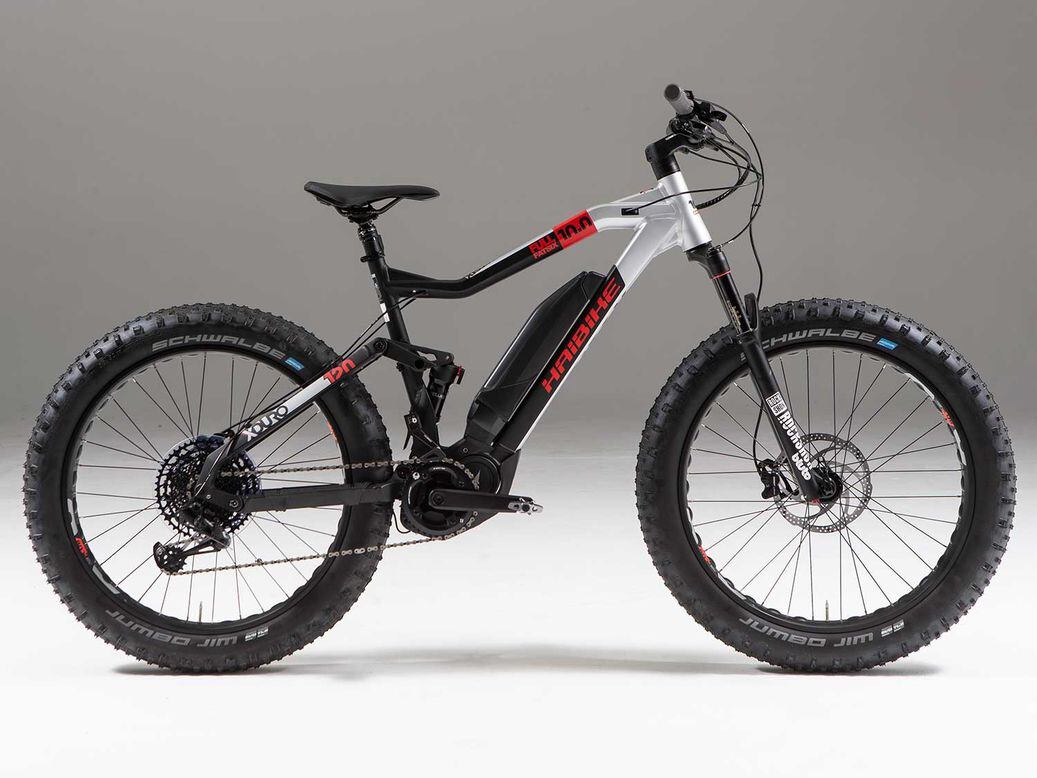 Haibike fat tire electric bike on sale