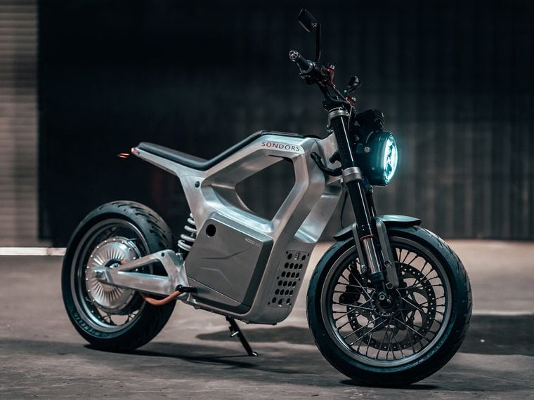 First Look Sondors First Electric Motorcycle Cycle Volta