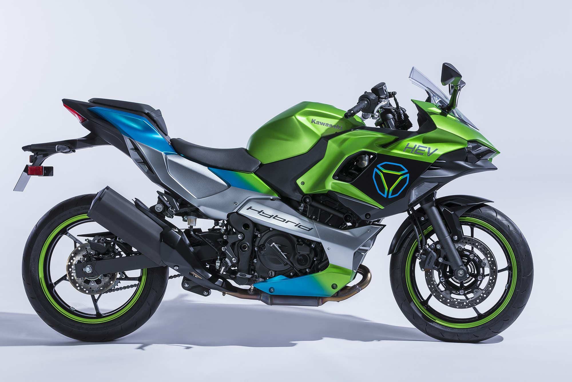 Kawasaki plans to release its hybrid bike in 2024.