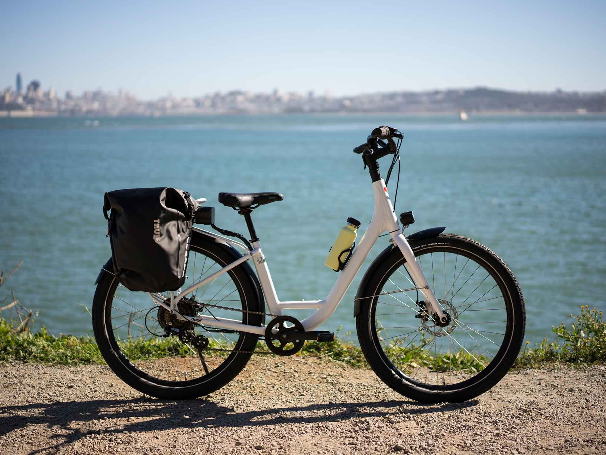 The Charge Comfort 2 e-bike is a smooth ride that fits in tight